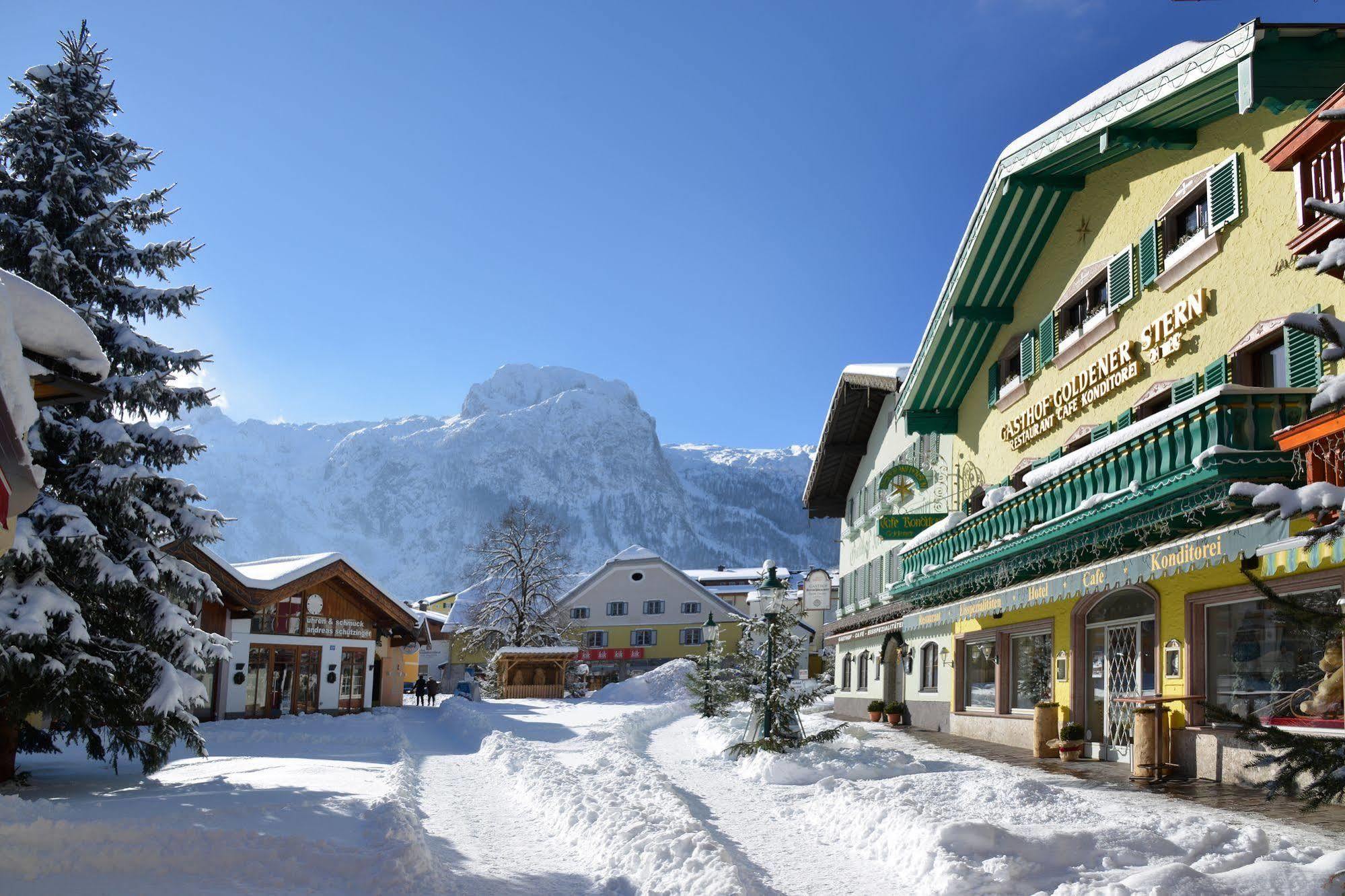 Hotel Goldener Stern Abtenau Exterior photo